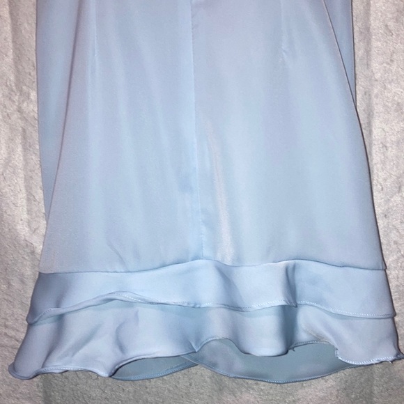 YesStyle Ruched Ruffle Dress Small - Picture 8 of 15